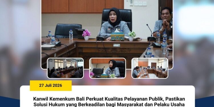 Kanwil Kemenkum Bali Perkuat Pelayanan Publik melalui Solusi Hukum yang Berkeadilan